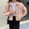 Slim Pocketed Denim Jacket with Stripe Detailing - nightcity clothing