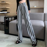 Slim Washout Stripe Pants - nightcity clothing